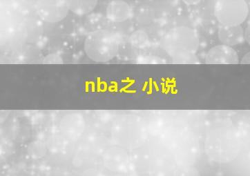 nba之 小说